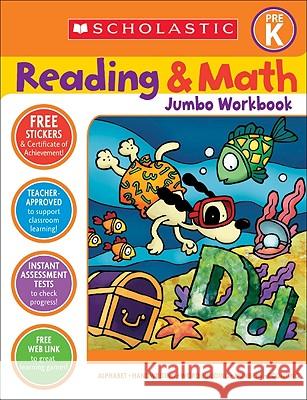 Reading & Math Jumbo Workbook: Grade Prek Terry Cooper 9780439785983 Teaching Resources - książka