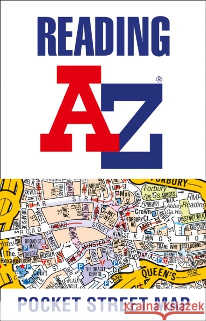 Reading A-Z Pocket Street Map: Accurate Street Map for Easy Navigation A-Z Maps 9780008445300 HarperCollins Publishers - książka
