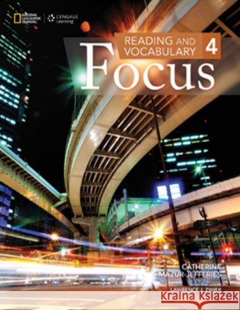 Reading and Vocabulary Focus 4 Jo McEntire 9781285173412 Cengage Learning-National Geog - książka