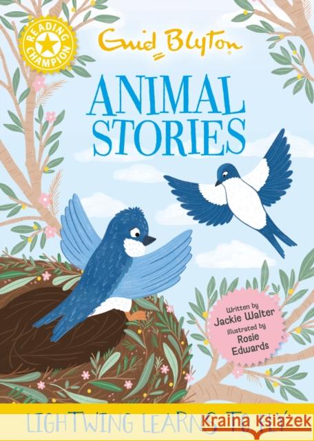 Reading Champion: Enid Blyton animal stories: Lightwing Learns to Fly: Yellow Band 3 Jackie Walter 9781445196824 Hachette Children's Group - książka