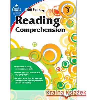 Reading Comprehension, Grade 3  9781936023318 Carson-Dellosa Publishing Company - książka