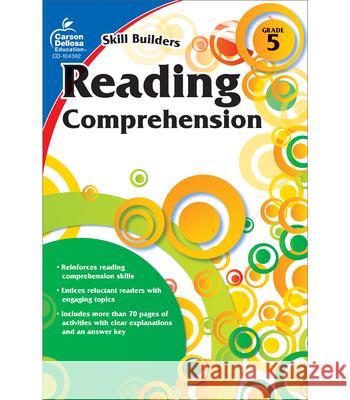 Reading Comprehension, Grade 5  9781936023332 Carson-Dellosa Publishing Company - książka