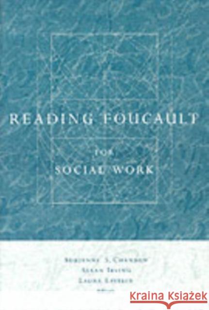 Reading Foucault for Social Work Adrienne S Chambon 9780231107174  - książka