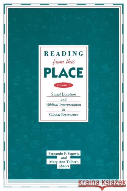 Reading from This Place Vol. 2 Segovia, Fernando F. 9780800629496 Augsburg Fortress Publishers - książka