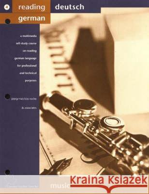 Reading German: Music Joerg-Matthias Roche 9781551301839  - książka