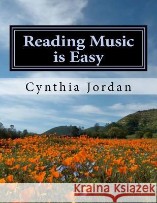 Reading Music is Easy Jordan, Cynthia 9781515181897 Createspace - książka