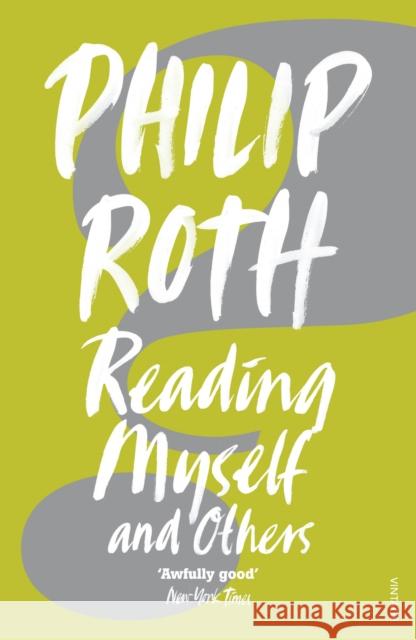 Reading Myself And Others Philip Roth 9780099485025  - książka