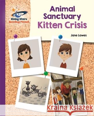 Reading Planet - Animal Sanctuary Kitten Crisis - Purple: Galaxy Lawes, Jane 9781510441316 Rising Stars UK Ltd - książka