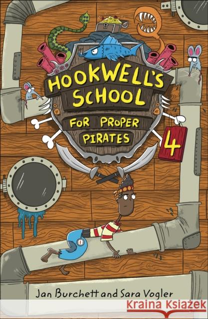 Reading Planet: Astro – Hookwell's School for Proper Pirates 4 - Earth/White band Jan Burchett 9781398325418 Hodder Education - książka