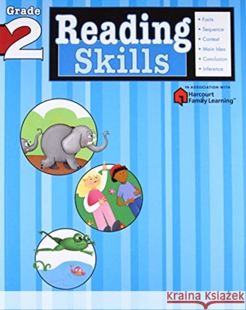 Reading Skills: Grade 2 (Flash Kids Harcourt Family Learning) Flash Kids Editors 9781411401143 Spark - książka