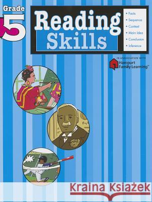 Reading Skills: Grade 5 (Flash Kids Harcourt Family Learning) Flash Kids Editors 9781411401174 Flash Kids - książka