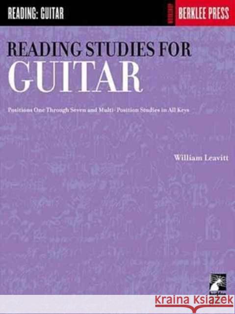 Reading Studies for Guitar William G. Leavitt William Leavitt William Leavitt 9780634013355 Hal Leonard Corporation - książka