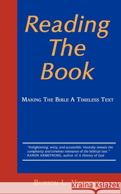 Reading the Book Visotzky, Burton L. 9780827607866 Jewish Publication Society of America - książka