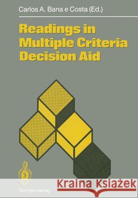 Readings in Multiple Criteria Decision Aid Carlos A. Ban 9783642759376 Springer - książka