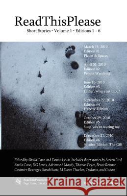 ReadThisPlease Volume 1, Editions 1 - 6: Read Short Stories Gaboo 9780980920161 Sage Press - książka