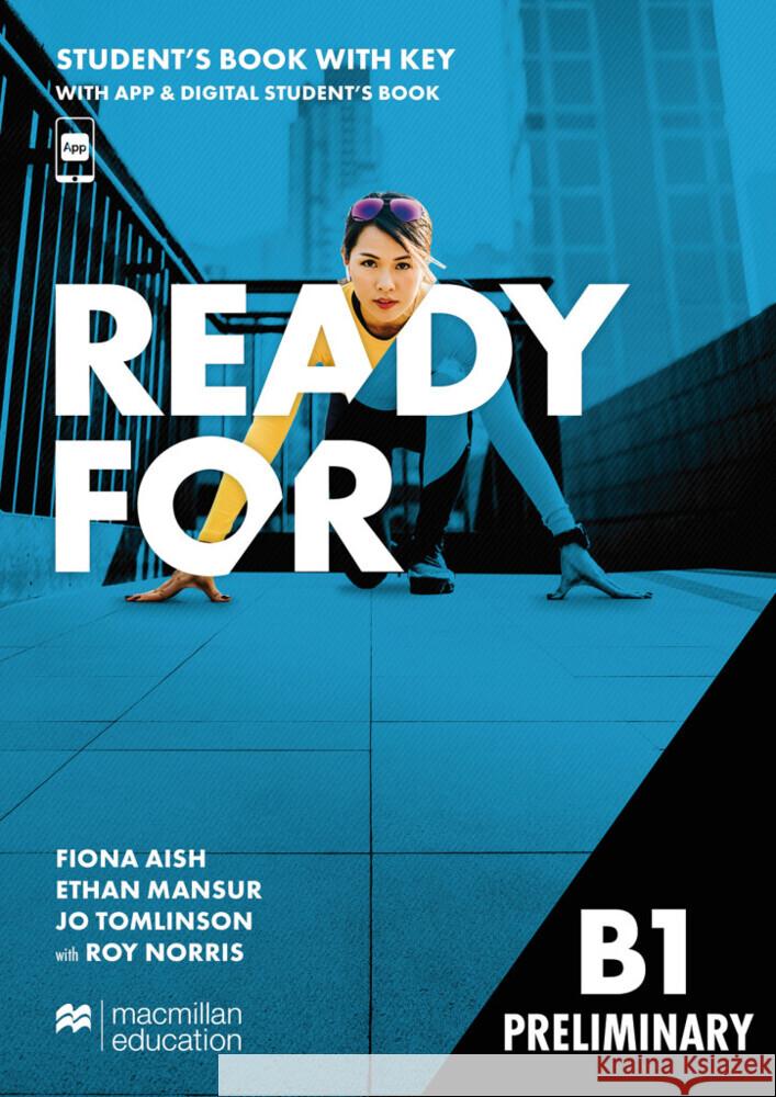 Ready for B1 Preliminary, m. 1 Buch, m. 1 Beilage Aish, Fiona, Mansur, Ethan, Tomlinson, Jo 9783196029277 Hueber - książka