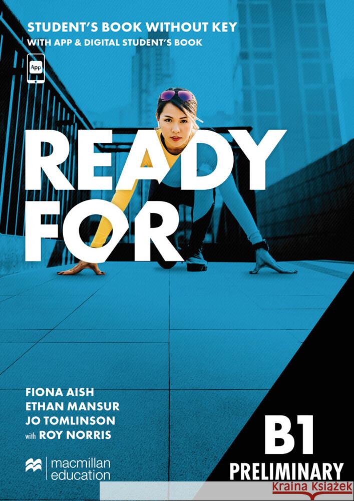 Ready for B1 Preliminary, m. 1 Buch, m. 1 Beilage Aish, Fiona, Mansur, Ethan, Tomlinson, Jo 9783196129274 Hueber - książka
