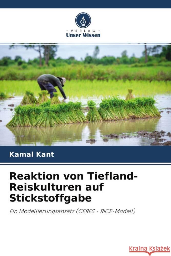 Reaktion von Tiefland-Reiskulturen auf Stickstoffgabe Kant, Kamal 9786204521831 Verlag Unser Wissen - książka