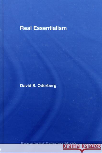 Real Essentialism David Oderberg 9780415323642 Routledge - książka