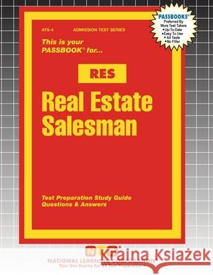 Real Estate Salesman (RES) Passbooks 9781799350040 National Learning Corp - książka