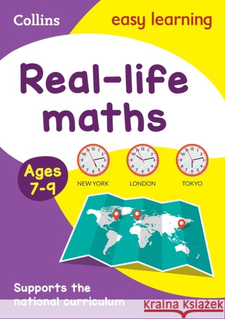 Real-life maths Activity Book Ages 7-9 Collins Easy Learning 9780008775308 HarperCollins Publishers - książka