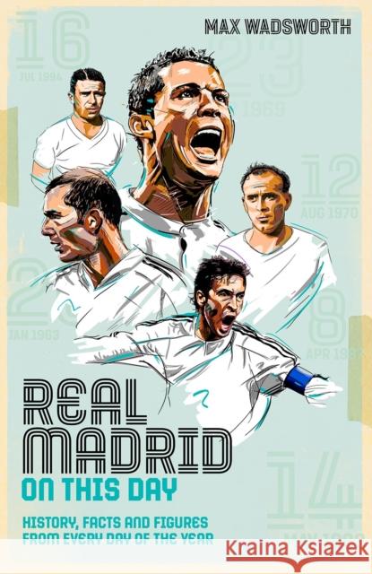 Real Madrid On This Day: History, Facts & Figures from Every Day of the Year Max Wadsworth 9781785317897 Pitch Publishing Ltd - książka