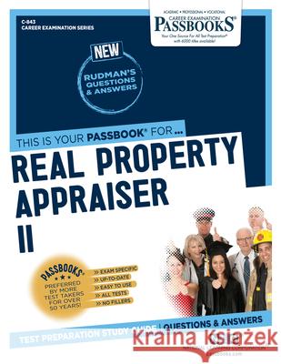 Real Property Appraiser II (C-843): Passbooks Study Guide Volume 843 National Learning Corporation 9781731808431 National Learning Corp - książka