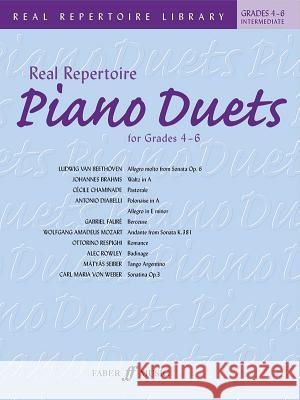 Real Repertoire Piano Duets: Grades 4-6 / Early Intermediate to Late Intermediate Christine Brown 9780571531400 FABER MUSIC - książka