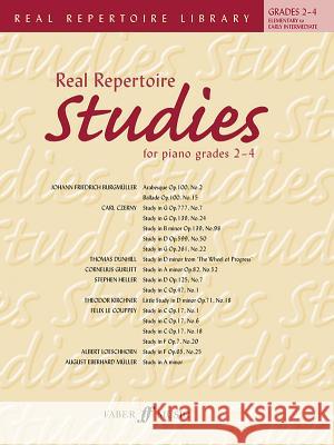 Real Repertoire Studies for Piano Grades 2-4  9780571531394 FABER MUSIC LTD - książka