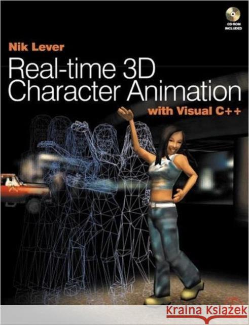 real-time 3d character animation with visual c++  Lever, Nik 9780240516646 Focal Press - książka