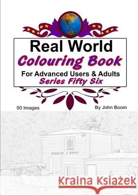 Real World Colouring Books Series 56 John Boom 9780359863365 Lulu.com - książka