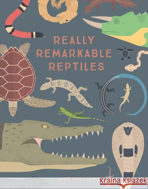 Really Remarkable Reptiles Williams, Jake 9781843653721  - książka