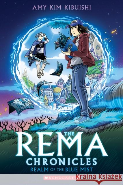 Realm of the Blue Mist: A Graphic Novel (The Rema Chronicles #1) Amy Kim Kibuishi 9781338115130 Scholastic US - książka