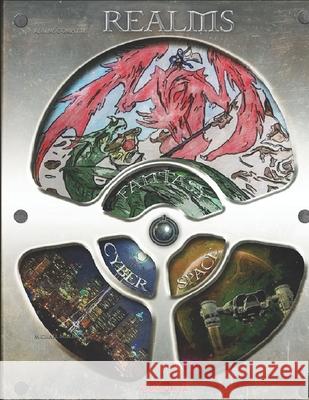 Realms Complete: Fantasy, Cyber, and Space Benjamin Dilley Teresa Miller Roberta Miller 9780989603676 Dragonstorm Sports - książka