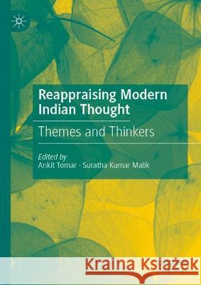 Reappraising Modern Indian Thought  9789811926075 Springer Nature Singapore - książka