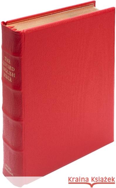 REB Lectern Bible, Red Imitation Leather over Boards, RE932:TB  9780521507417 Cambridge University Press - książka