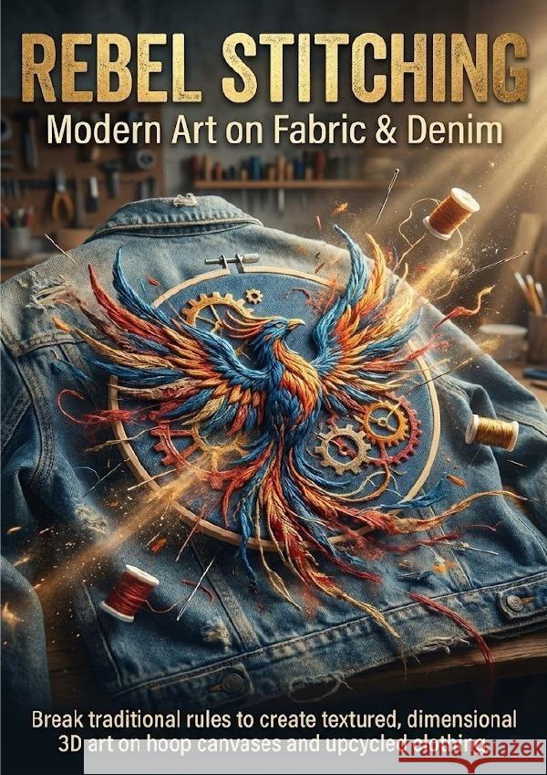 Rebel Stitching: Modern Art on Fabric & Denim Hayes, Charlotte 9783565152407 epubli - książka
