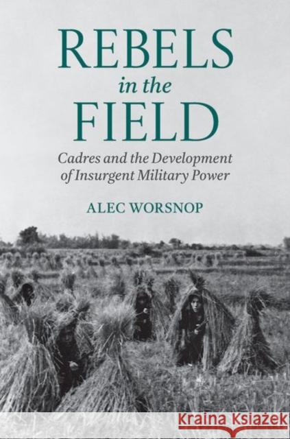 Rebels in the Field: Cadres and the Development of Insurgent Military Power Alec (Assistant Professor, School of Public Policy, Assistant Professor, School of Public Policy, University of Maryland 9780197817933 Oxford University Press - książka
