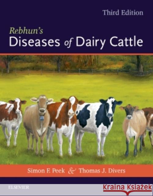 Rebhun's Diseases of Dairy Cattle Simon Peek Thomas J. Divers 9780323390552 Saunders - książka