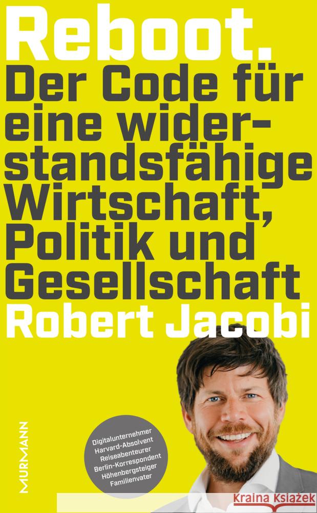 Reboot Jacobi, Robert 9783867746779 Murmann Publishers - książka