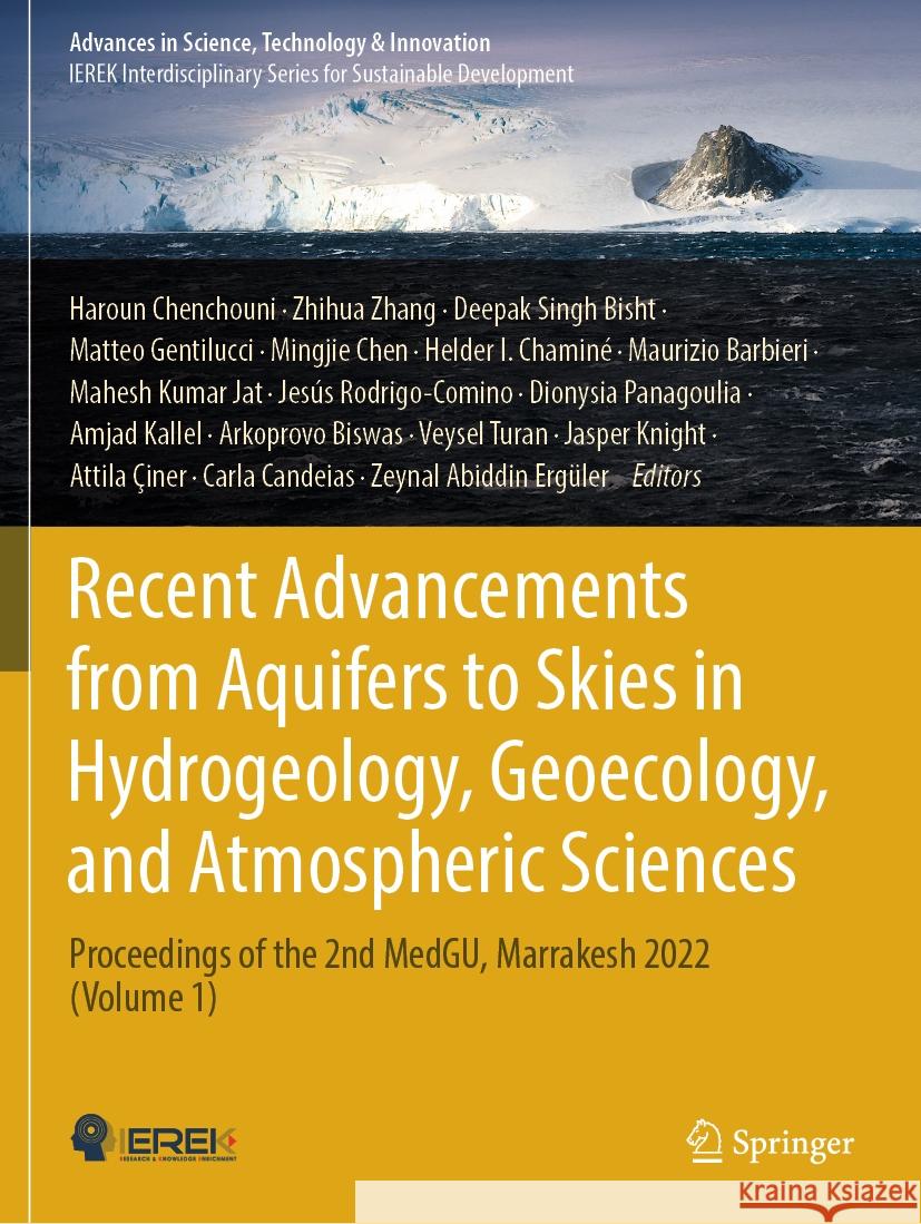 Recent Advancements from Aquifers to Skies in Hydrogeology, Geoecology, and Atmospheric Sciences  9783031470813 Springer Nature Switzerland - książka