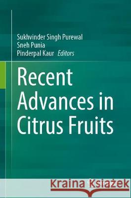 Recent Advances in Citrus Fruits  9783031375330 Springer International Publishing - książka