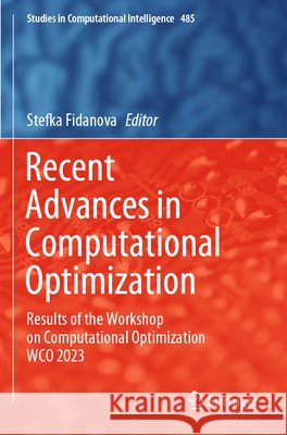 Recent Advances in Computational Optimization  9783031747601 Springer Nature Switzerland - książka