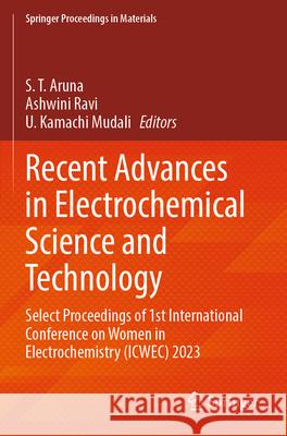 Recent Advances in Electrochemical Science and Technology  9789819739608 Springer Nature Singapore - książka