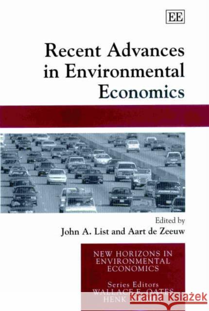Recent Advances in Environmental Economics  9781843760023 Edward Elgar Publishing Ltd - książka