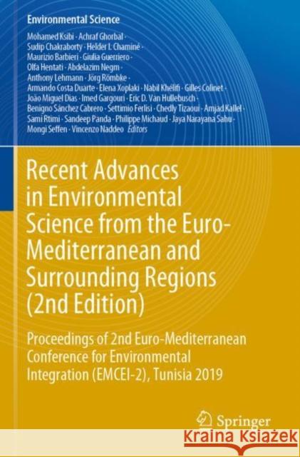 Recent Advances in Environmental Science from the Euro-Mediterranean and Surrounding Regions (2nd Edition)  9783030512125 Springer International Publishing - książka