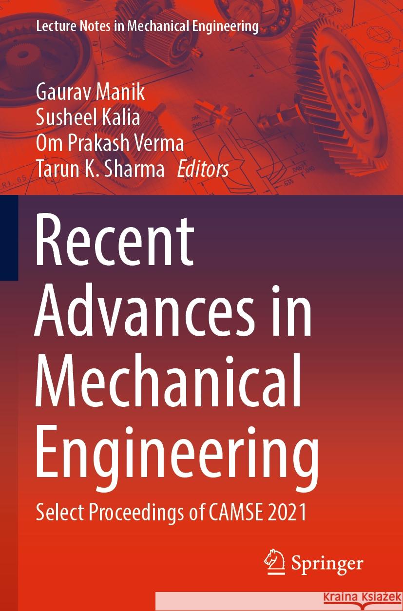 Recent Advances in Mechanical Engineering  9789811921902 Springer Nature Singapore - książka