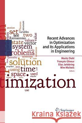 Recent Advances in Optimization and Its Applications in Engineering Diehl, Moritz 9783642423758 Springer - książka