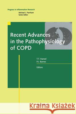 Recent Advances in the Pathophysiology of Copd Hansel, Trevor T. 9783034896283 Birkhauser - książka