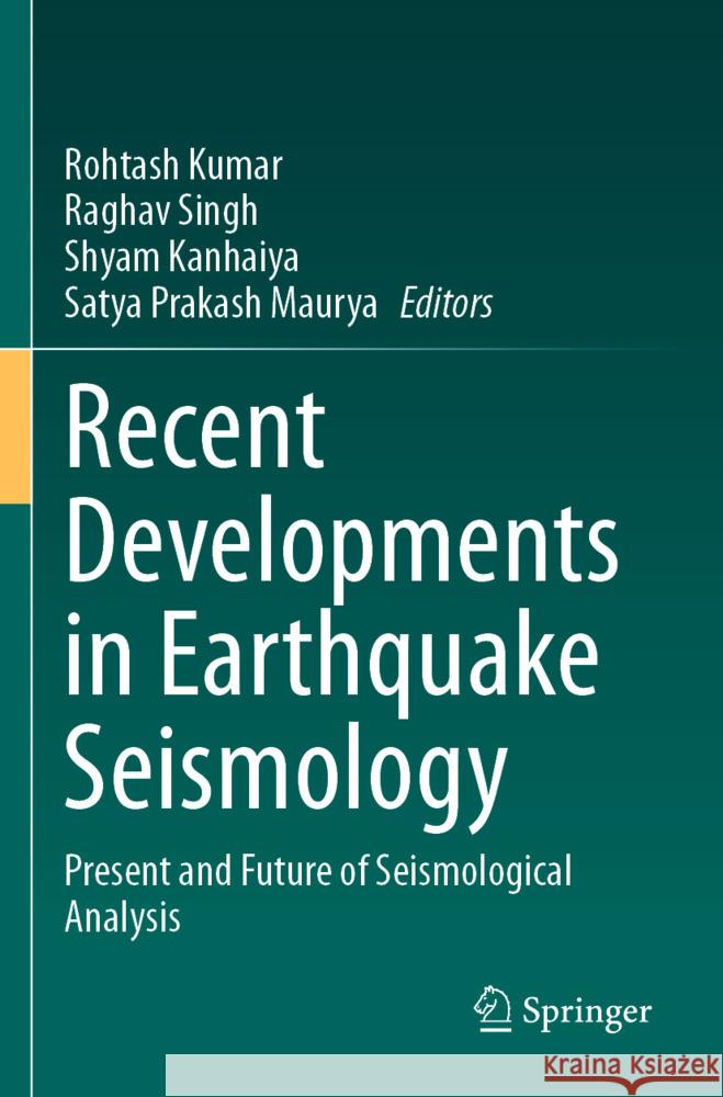 Recent Developments in Earthquake Seismology  9783031475405 Springer - książka